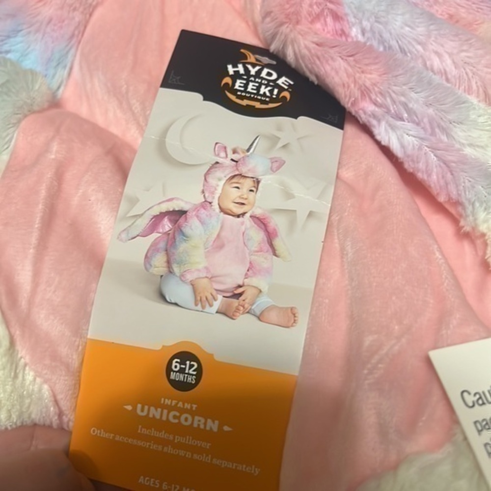 Baby girls‎ unicorn Halloween costume Nwt 6-12